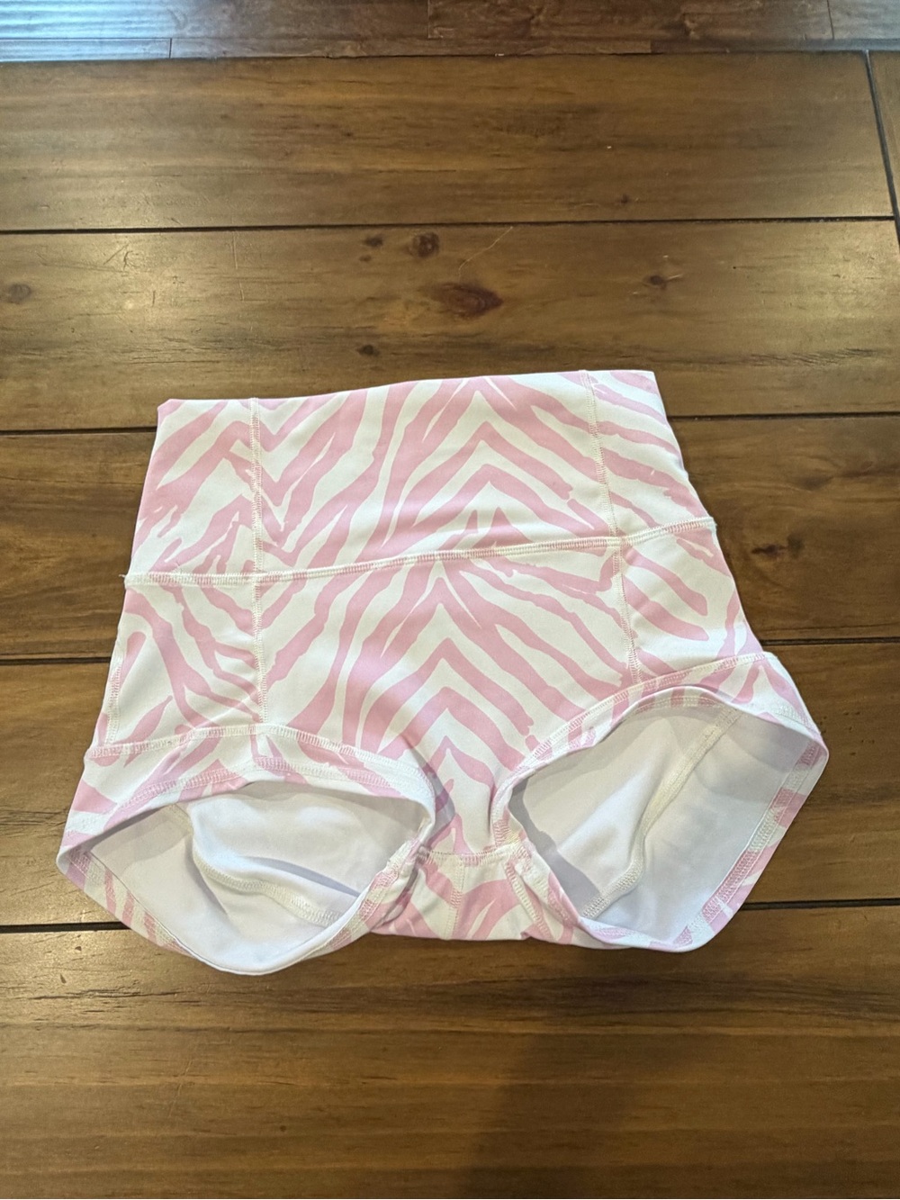 Teen Small Five the Label Pink Zebra Print Dance Shorts